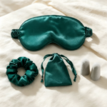 Silk Satin Sleep Eye Mask for Travel and Rest