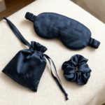 Silk Sleep Eye Mask and Hair Band Set