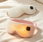 Cordless Heated Eye Mask with Rechargeable Battery