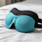 Silk Sleep Eye Mask with Soft Cover and Ear Plugs