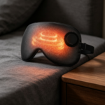 Cordless Heated Eye Mask with Silk Cover