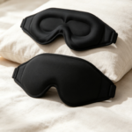 Premium Silk Sleep Eye Mask with Washable Design