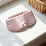 Mulberry Silk Sleep Eye Mask with Blackout Design