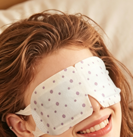 Disposable Heated Steam Eye Masks with Warm Compress