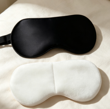 Heated Eye Mask with Moist Warm Compress and Soft Cover
