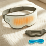 Cordless Heated Eye Mask with Vibration and Cooling Therapy