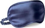 Silk Sleep Eye Mask with Elastic Adjustable Strap - Image 2