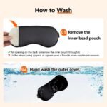 Heated Eye Mask with Moist Warm Compress and Soft Cover - Image 2