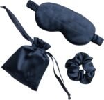 Silk Sleep Eye Mask and Hair Band Set - Image 2