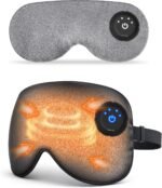 Cordless Heated Eye Mask with Silk Cover - Image 2