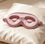 3D Silk Sleep Eye Mask with Soft Light Blocking